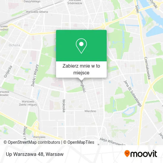 Mapa Up Warszawa 48