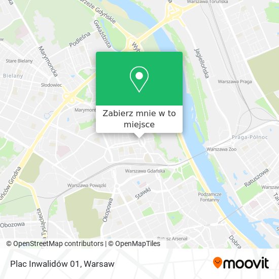 Mapa Plac Inwalidów 01