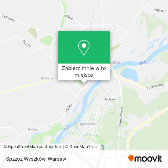 Mapa Spzzoz Wyszków