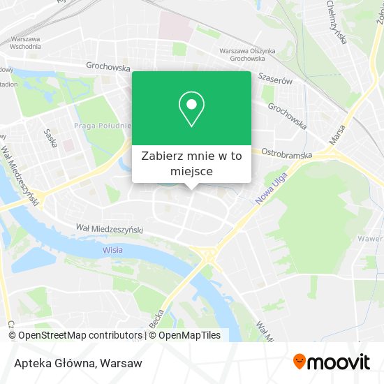 Mapa Apteka Główna