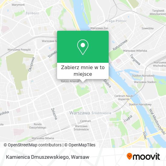 Mapa Kamienica Dmuszewskiego