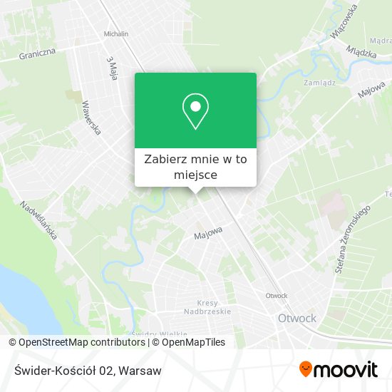 Mapa Świder-Kościół 02