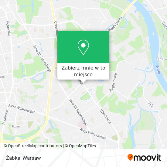 Mapa Żabka