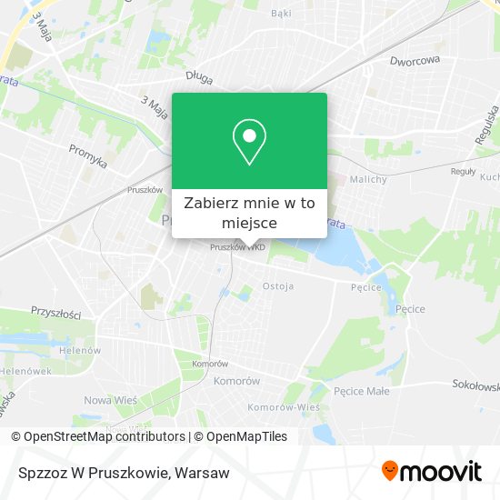 Mapa Spzzoz W Pruszkowie