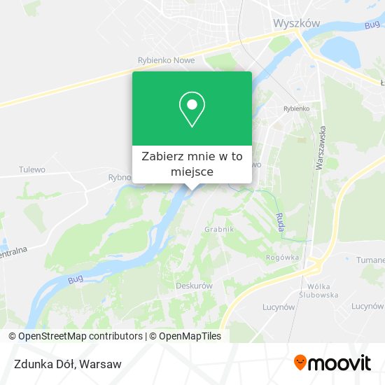 Mapa Zdunka Dół