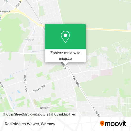 Mapa Radiologica Wawer