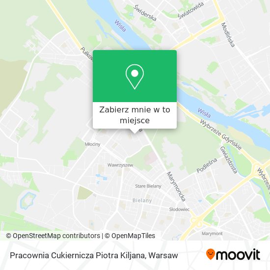 Mapa Pracownia Cukiernicza Piotra Kiljana