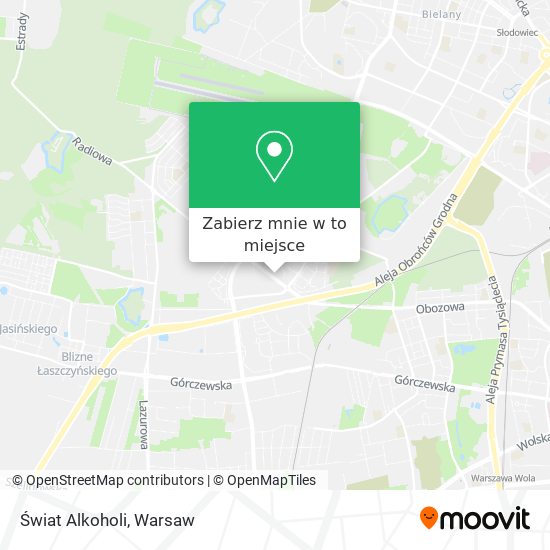 Mapa Świat Alkoholi