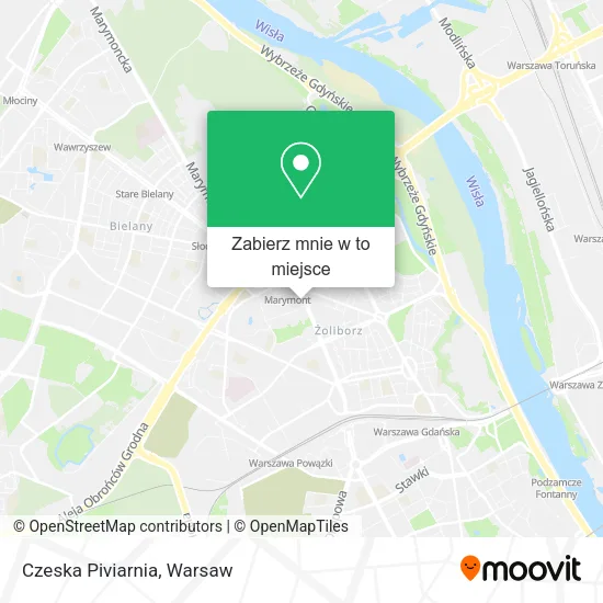 Mapa Czeska Piviarnia