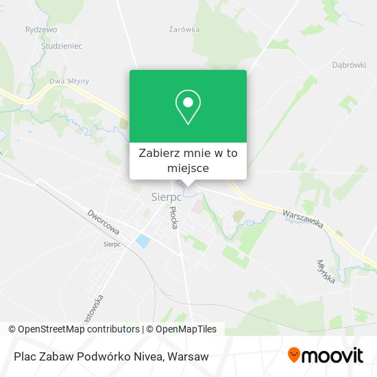 Mapa Plac Zabaw Podwórko Nivea