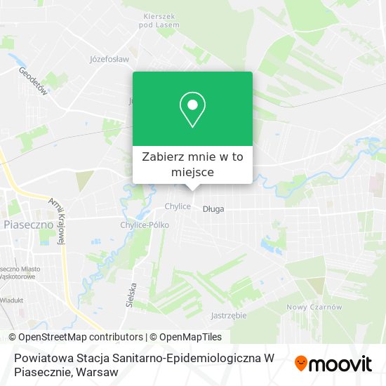 Mapa Powiatowa Stacja Sanitarno-Epidemiologiczna W Piasecznie