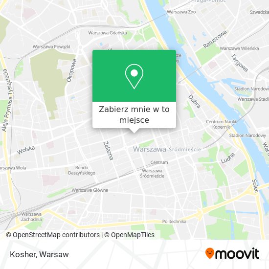 Mapa Kosher