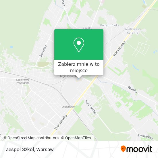 Mapa Zespół Szkół