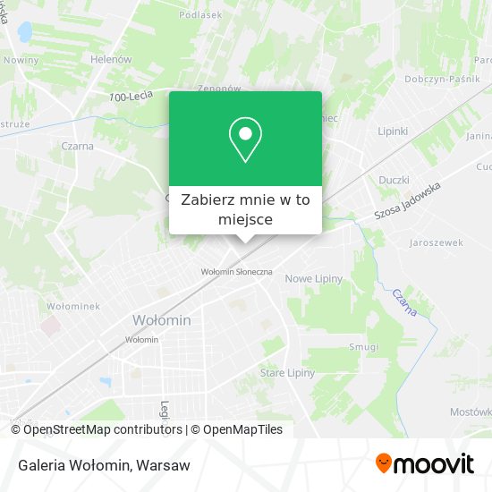 Mapa Galeria Wołomin