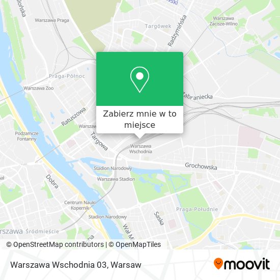 Mapa Warszawa Wschodnia 03