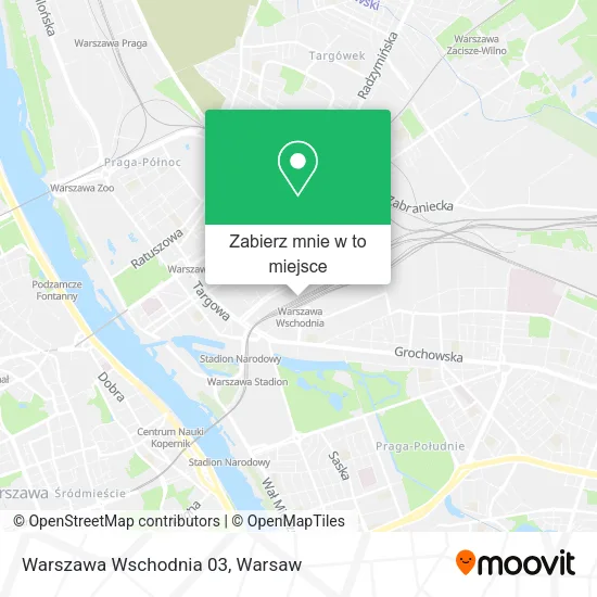 Mapa Warszawa Wschodnia 03