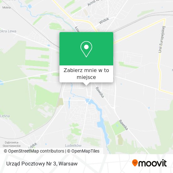 Mapa Urząd Pocztowy Nr 3