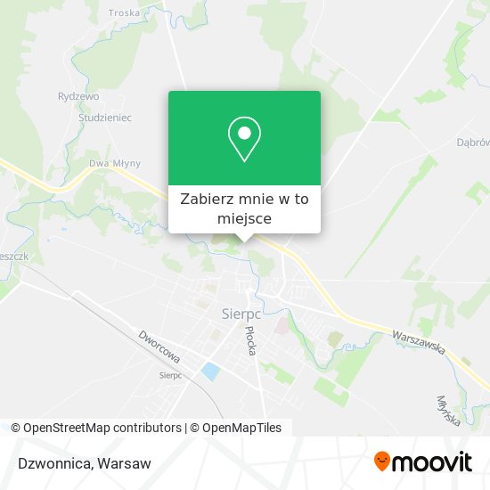 Mapa Dzwonnica