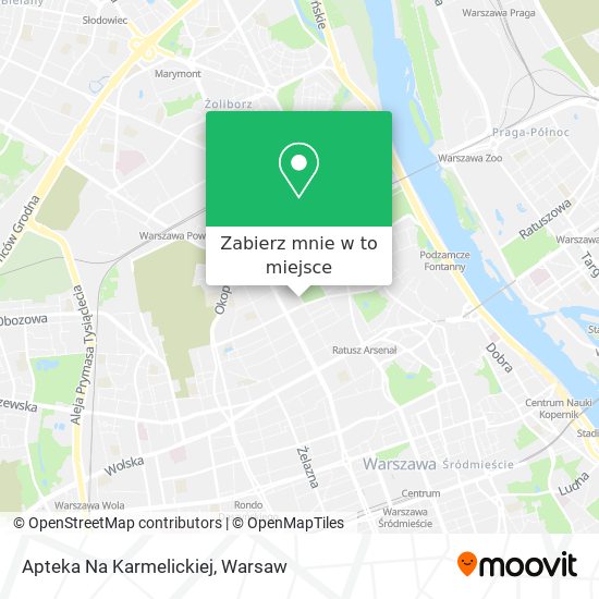 Mapa Apteka Na Karmelickiej