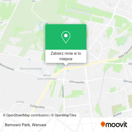 Mapa Bemowo Park