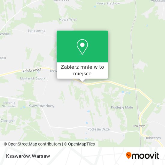 Mapa Ksawerów