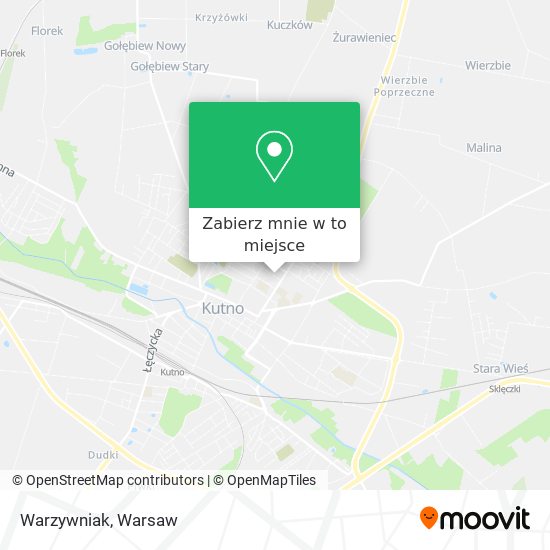 Mapa Warzywniak