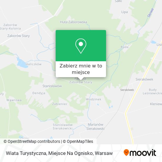 Mapa Wiata Turystyczna, Miejsce Na Ognisko