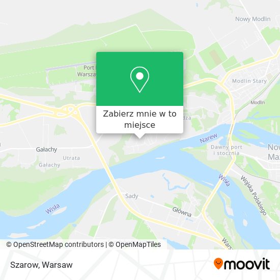 Mapa Szarow