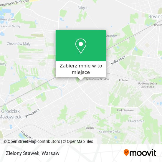 Mapa Zielony Stawek