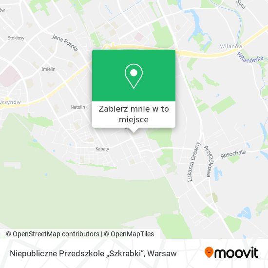 Mapa Niepubliczne Przedszkole „Szkrabki”