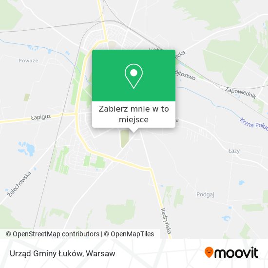 Mapa Urząd Gminy Łuków