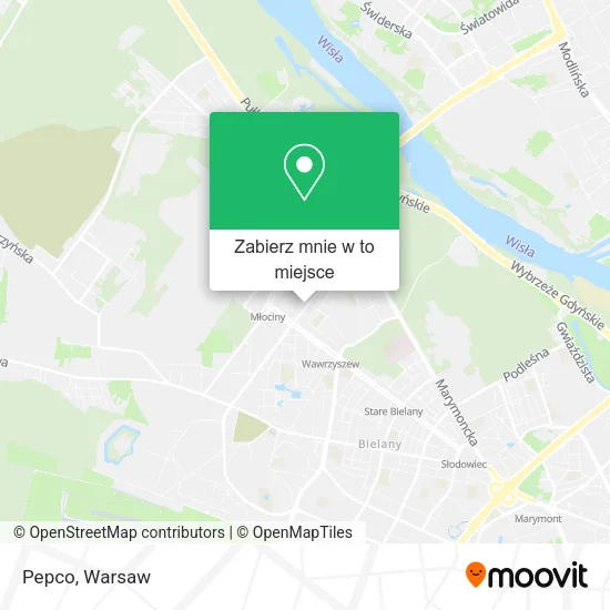 Mapa Pepco
