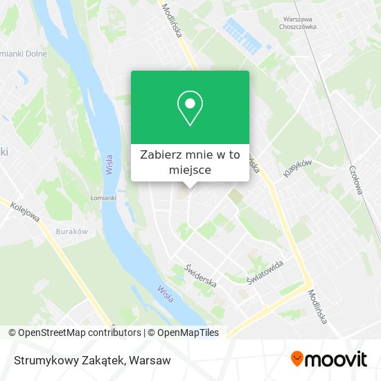 Mapa Strumykowy Zakątek