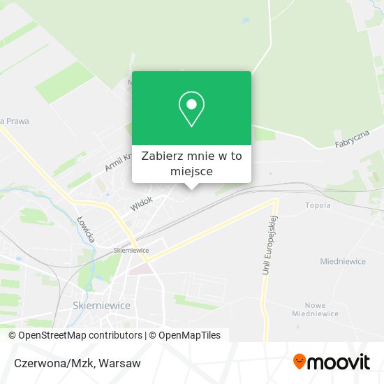 Mapa Czerwona/Mzk