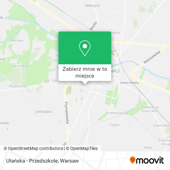 Mapa Ułańska - Przedszkole