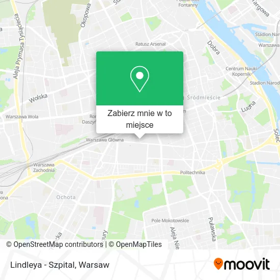 Mapa Lindleya - Szpital