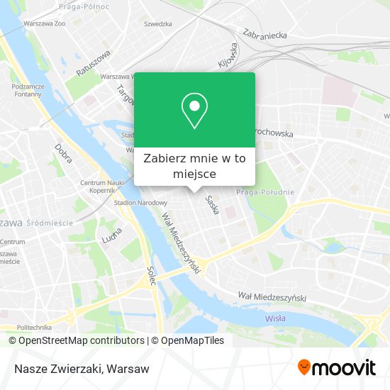 Mapa Nasze Zwierzaki