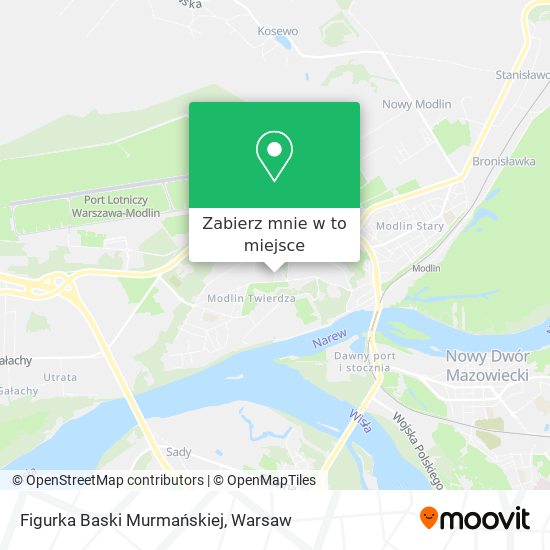 Mapa Figurka Baski Murmańskiej