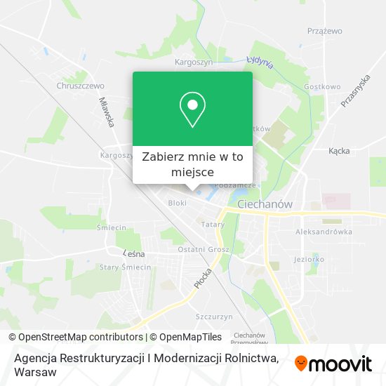 Mapa Agencja Restrukturyzacji I Modernizacji Rolnictwa