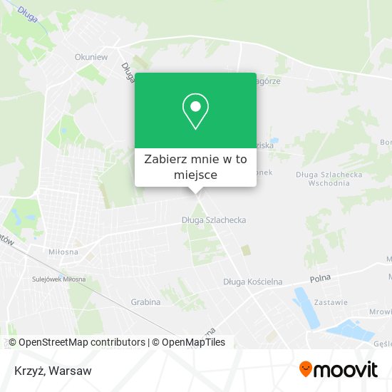 Mapa Krzyż