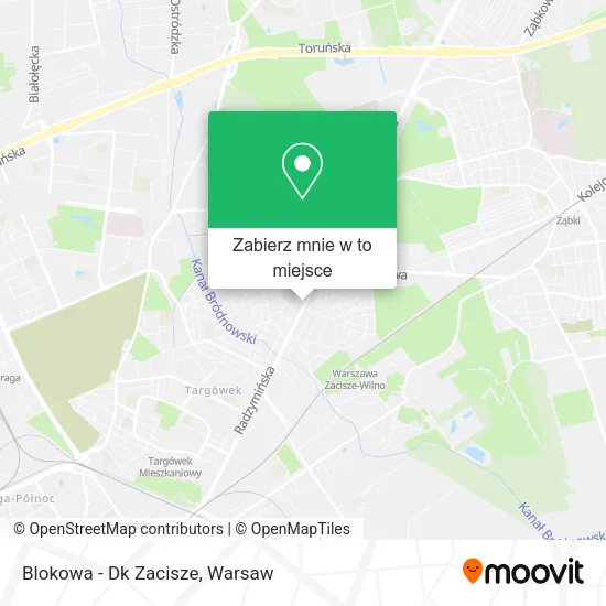 Mapa Blokowa - Dk Zacisze