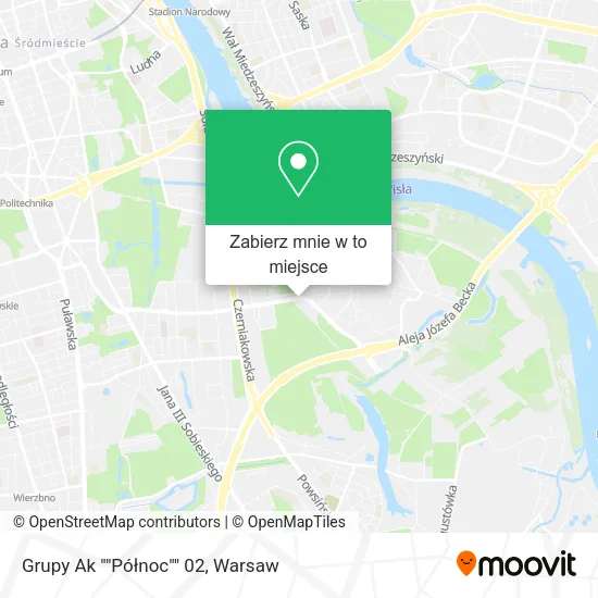Mapa Grupy Ak ""Północ"" 02