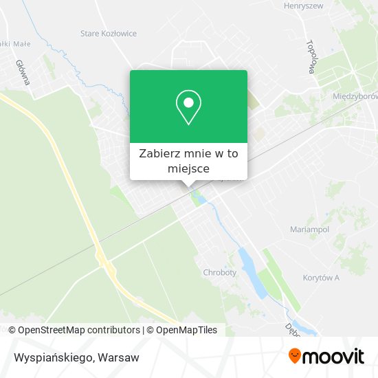 Mapa Wyspiańskiego