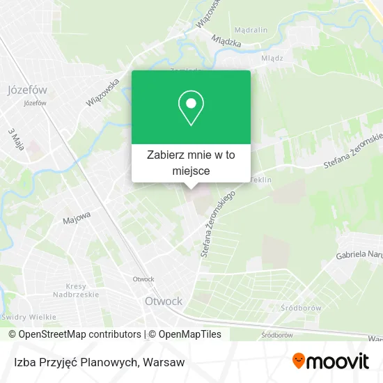Mapa Izba Przyjęć Planowych