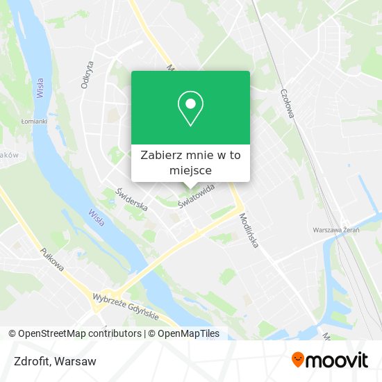 Mapa Zdrofit