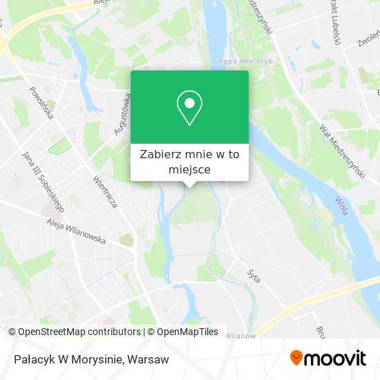 Mapa Pałacyk W Morysinie