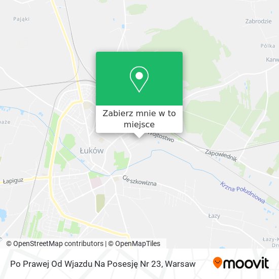 Mapa Po Prawej Od Wjazdu Na Posesję Nr 23