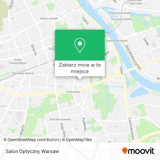 Mapa Salon Optyczny