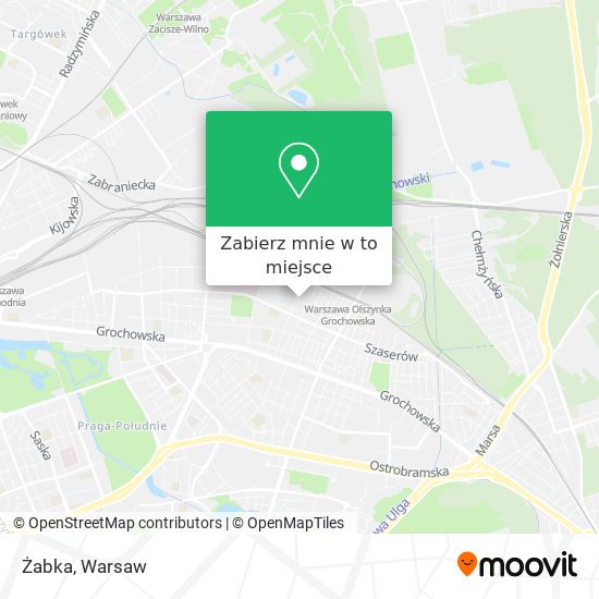 Mapa Żabka