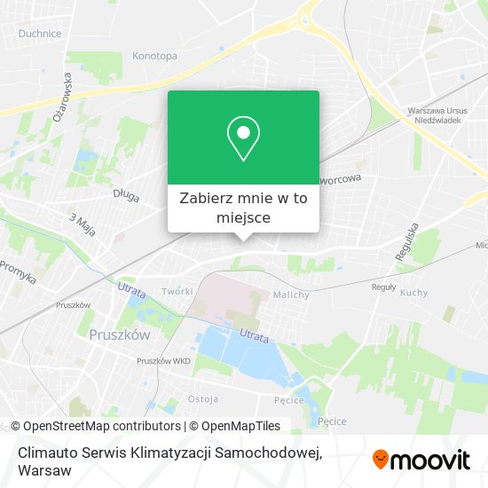 Mapa Climauto Serwis Klimatyzacji Samochodowej